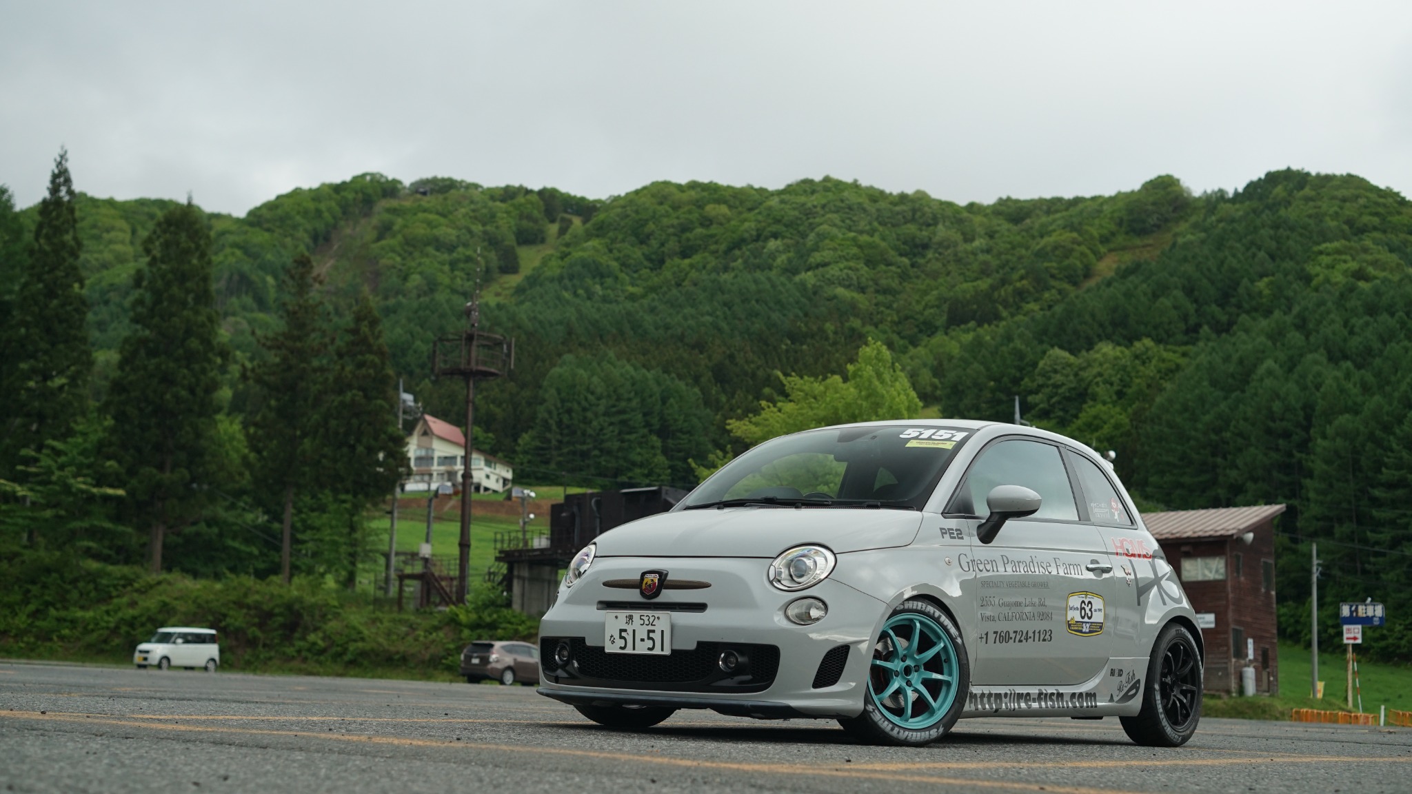 ABARTH 補正前